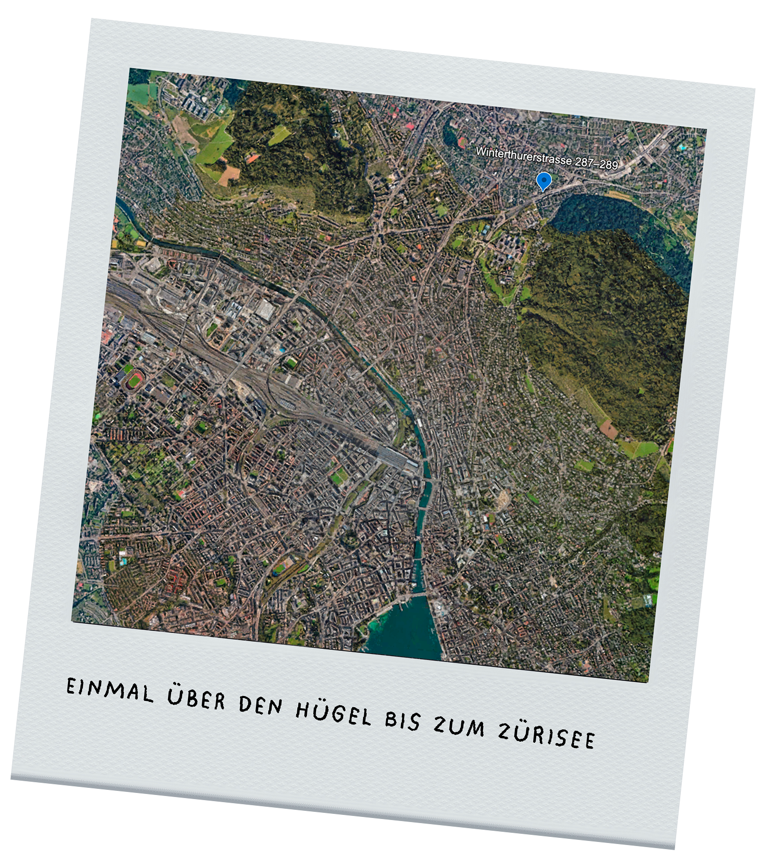 Luftaufnahme Zürich